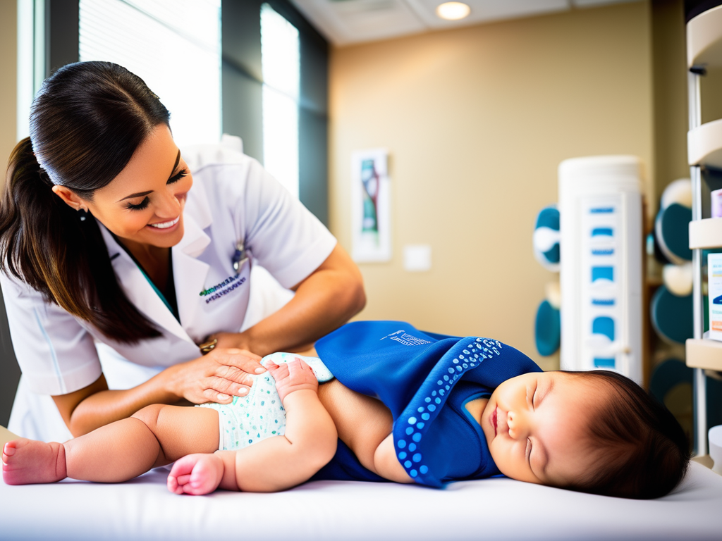 Chiropractie bij baby’s met overstrekken en voorkeurshouding