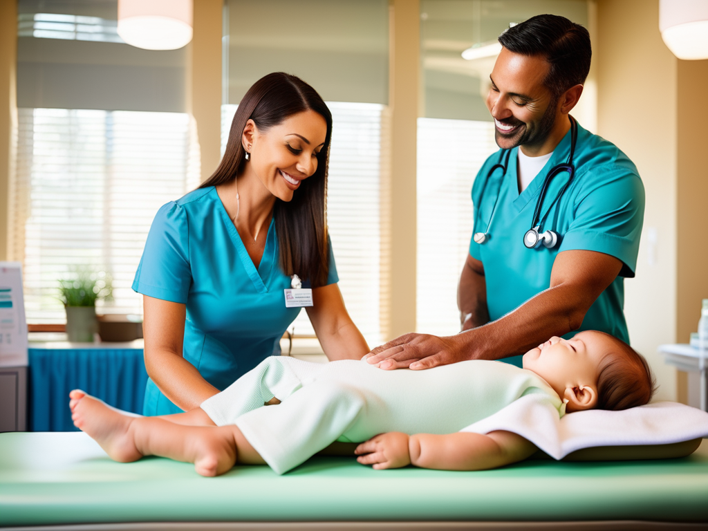 Chiropractie bij babys met overstrekken en voorkeurshouding